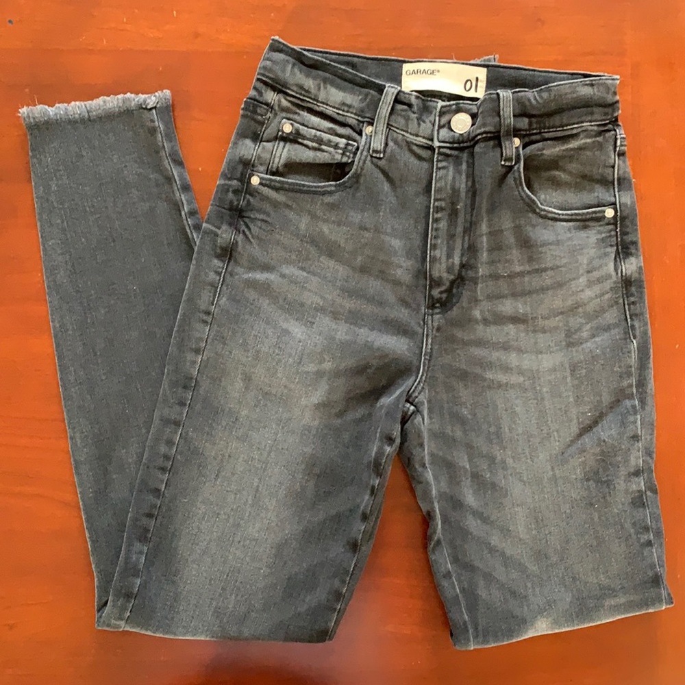 Black Garage Skinny Jeans